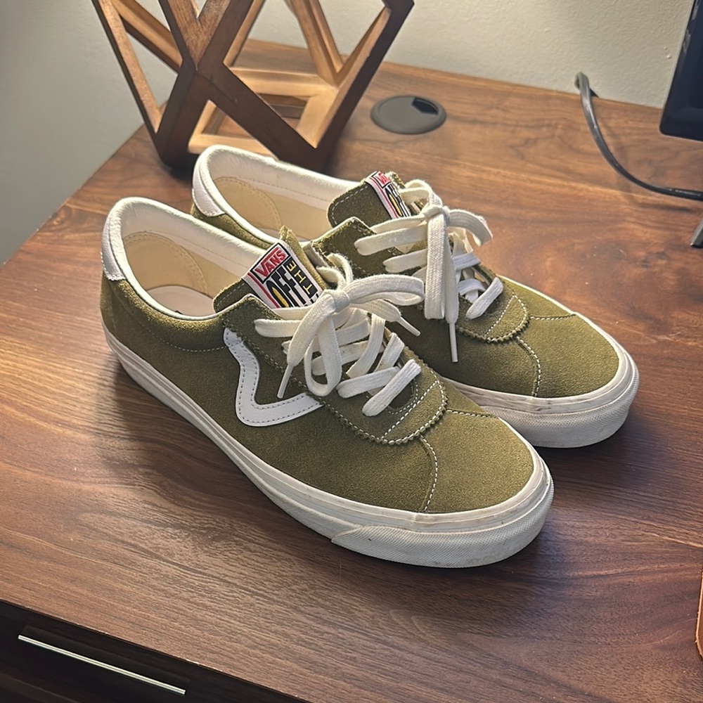 Vans Olive Green Sneakers